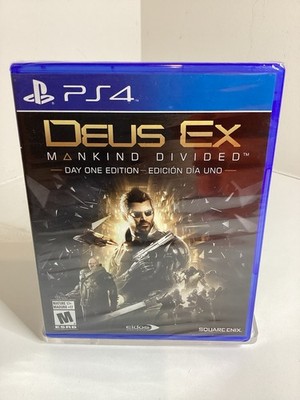 Deus Ex Mankind Divided Day One Edition PlayStation 4 PS4 SEALED