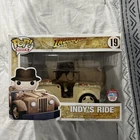 Funko Pop! Rides Indiana Jones INDY'S RIDE #19 NYCC Exclusive 2016