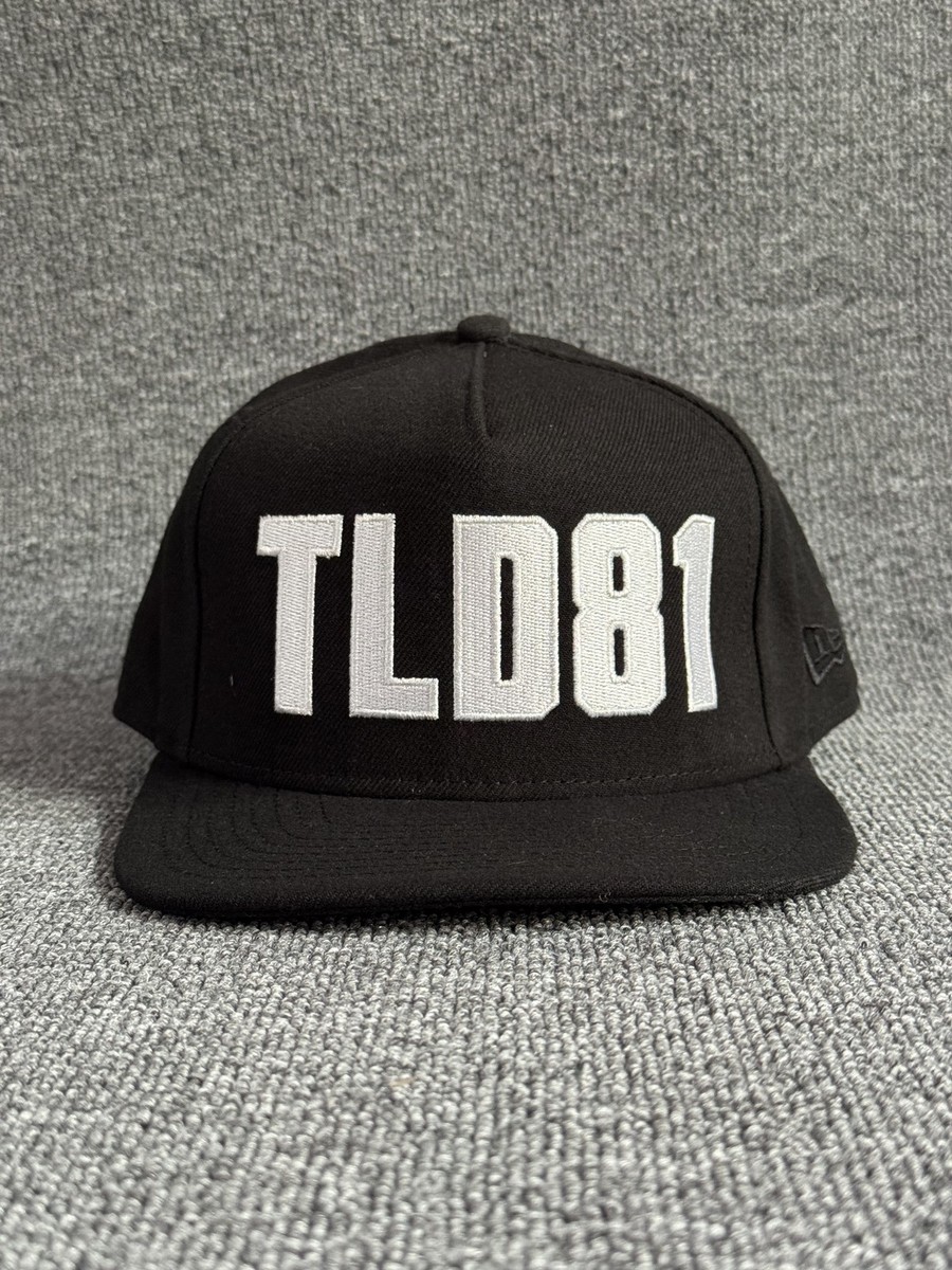 New Era TLD81 Snapback Flat Brim Black One Size Streetwear Hat