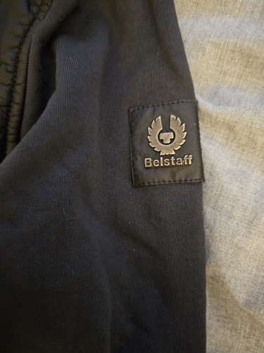 Belstaff Jacke schwarz Biker Brave Cardigan PU beschichtet Reißverschluss XL - Bild 12 von 16