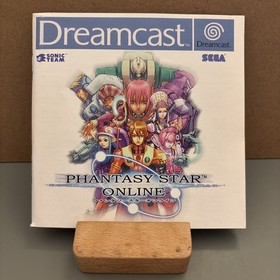 Phantasy Star Online | Tested | Sega Dreamcast | Sonic Demo, Inlays & Manual Inc