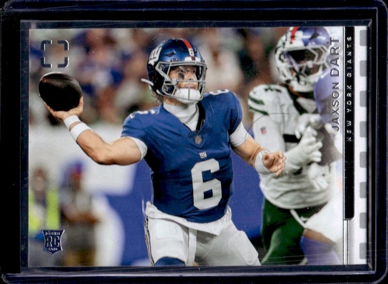 2025 Panini PhotoGenic Jaxson Dart Rookies Horizontal RC Rookie #178 Giants