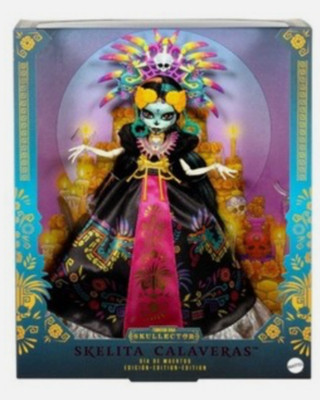 Neu MONSTER HIGH Sammlerpuppe Dia de Muertos Skelita Calaveras 2025