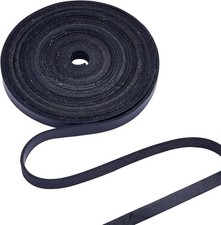 197 Inch 0.4"/10mm Dark Brown Genuine Leather Strap Full Grain Belt Blank Strips