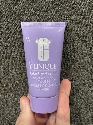 Clinique Take The Day Off Facial Cleansing Mousse Very Dry To Oily 1 oz each
