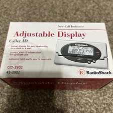 Vintage RadioShack Adjustable Display Caller ID CID-3902 Call Indicator New Open