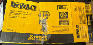 DEWALT XTREME 12-volt Max Variable Speed Brushless 1/2-in Drive Cordless Impact