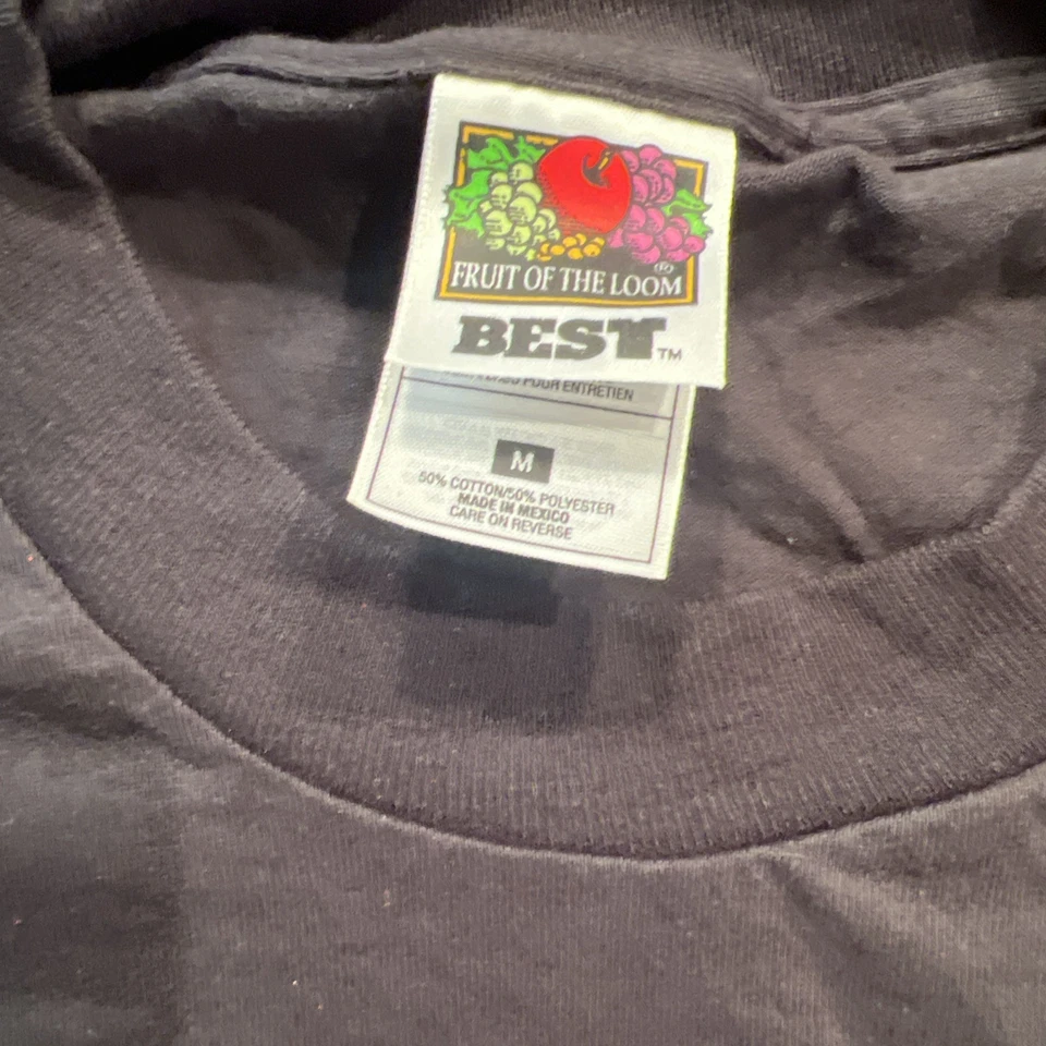 Vintage 90s Evita Musical Film Promo Madonna Graphic T-Shirt Adult Size M USA - Image 2 of 4