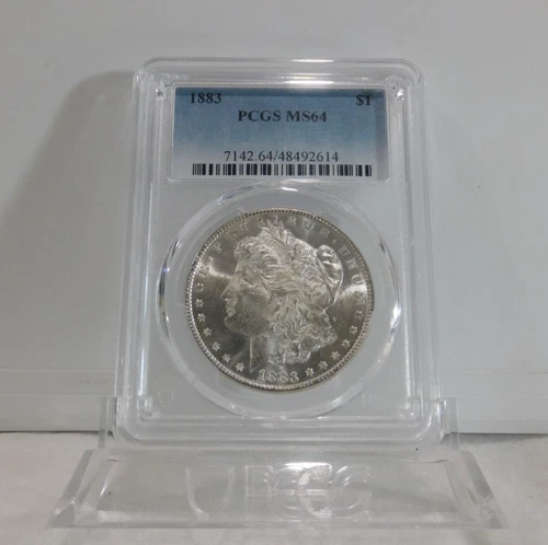 WOW!  1883-P  MORGAN Silver Dollar, PCGS MS-64!