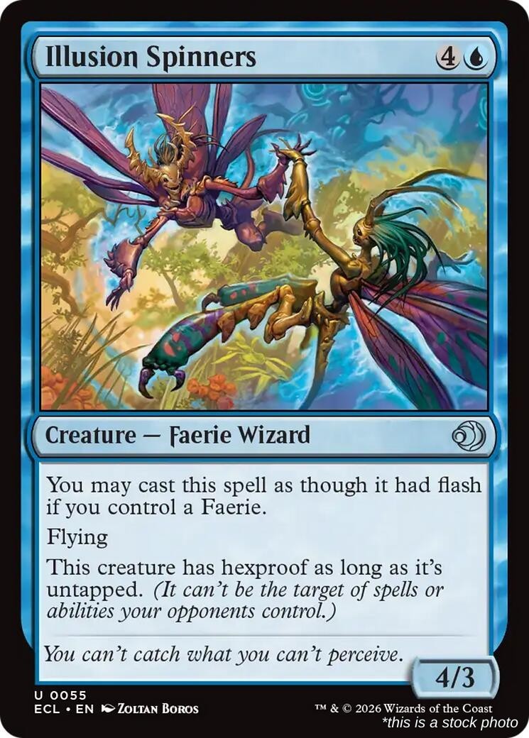 Illusion Spinners (ECL 55), Normal, Lorwyn Eclipsed, MTG