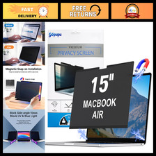 Magnetic Privacy Screen Filter for 15" MacBook Air 2023-2026 - Anti-Glare, Anti-