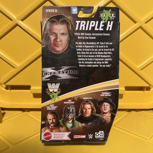 WWE Elite Legends Serie 13 Juego de 5 - Jake Roberts HHH Hurricane Orton Chase - Imagen 7 de 7