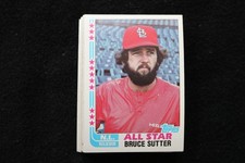 BRUCE SUTTER ALL STAR 1982 TOPPS BASEBALL CARDS - #347- NM-MT - LOT OF 27 - #128