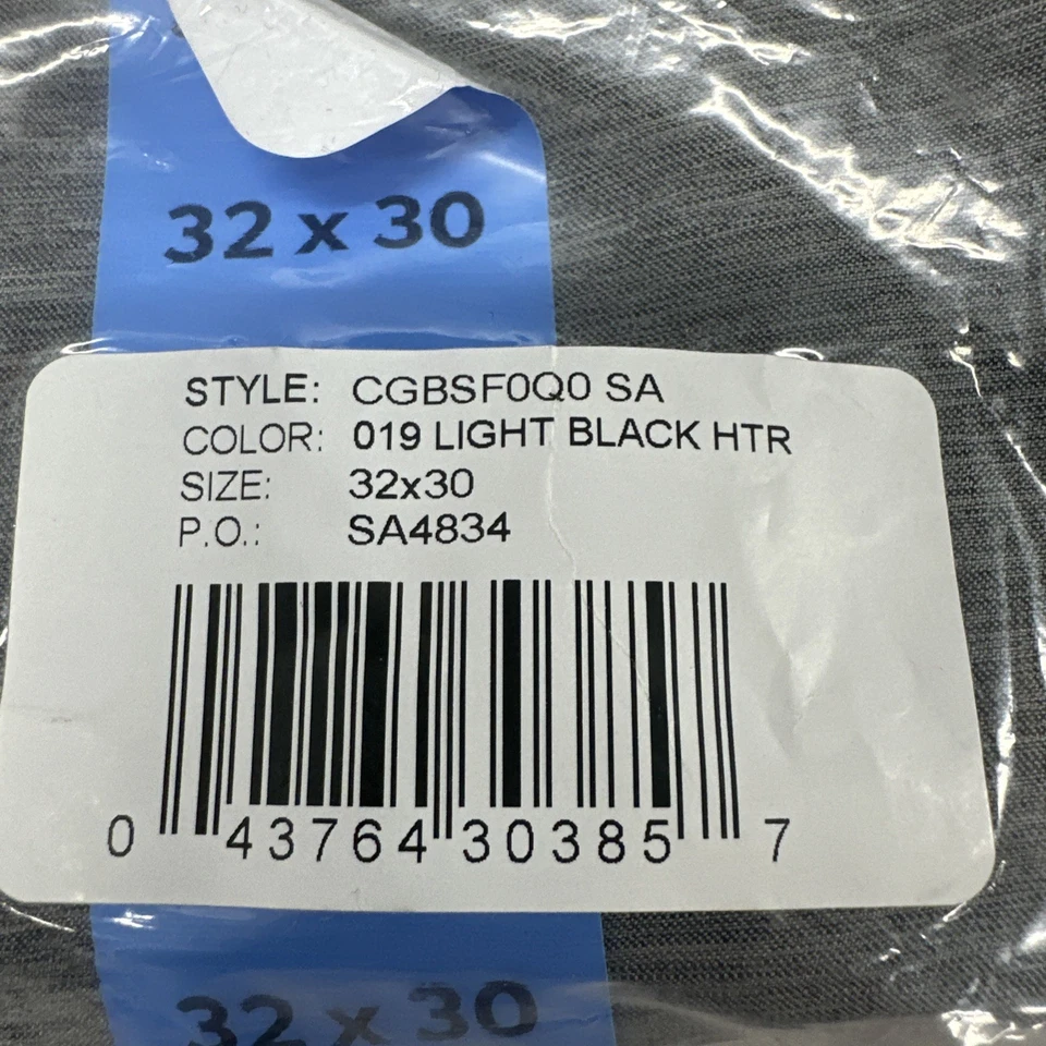 Pantalones de golf Callaway Opti-Dri elásticos negros claros HTR para hombre rendimiento 32x30 nuevos con etiquetas Foto 3 de 4