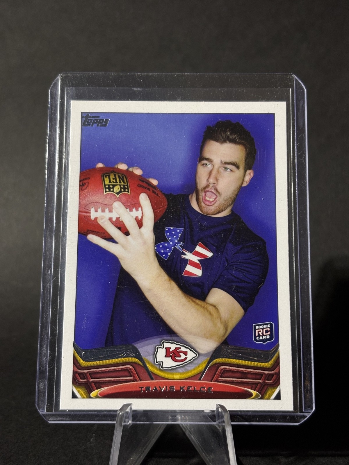 2013 Topps Travis Kelce Rookie Base CLEAN #31 RC Chiefs Legend