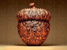 Designers Acorn Shaped Container | Eichel Sch...