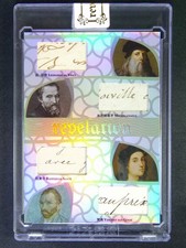 2025 Eternal Revelation Van Gogh Da Vinci Michelangelov 4 Relic Silver /50