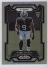 2023 Panini Prizm Rookies Silver Prizm Tyree Wilson #363 Rookie RC