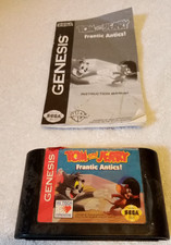 Tom and Jerry "Frantic Antics!" Genesis game and book