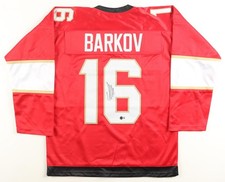 Aleksander Barkov Signed Florida Panthers Jersey (Beckett) 2xStanley Cup Champs