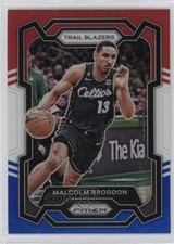 Malcolm Brogdon Prizm 2023/24 Prizm Red Blue #10