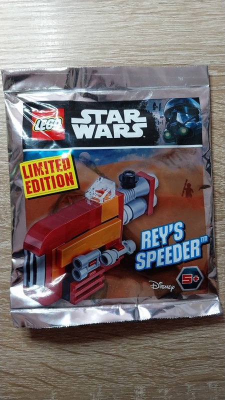 LEGO Star Wars 911727 Rey's Speeder Polybag New Original Packaging