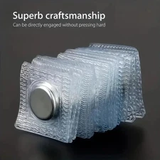 10Pcs Magnetic Snap Fasteners Metal Invisible Buttons for Bags Clothes Sewing