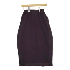 JURGEN LEHL J0131US021 M Wool Long skirt purple 5-0205T♪