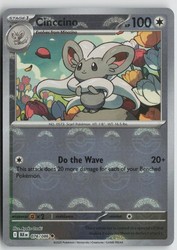 Cinccino (Poke Ball Pattern) 076/086 SV: Black Bolt