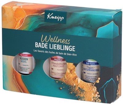 Kneipp Wellness Bade Lieblinge Badeset Geschenkset Badeöl 3x 20 ml Neu