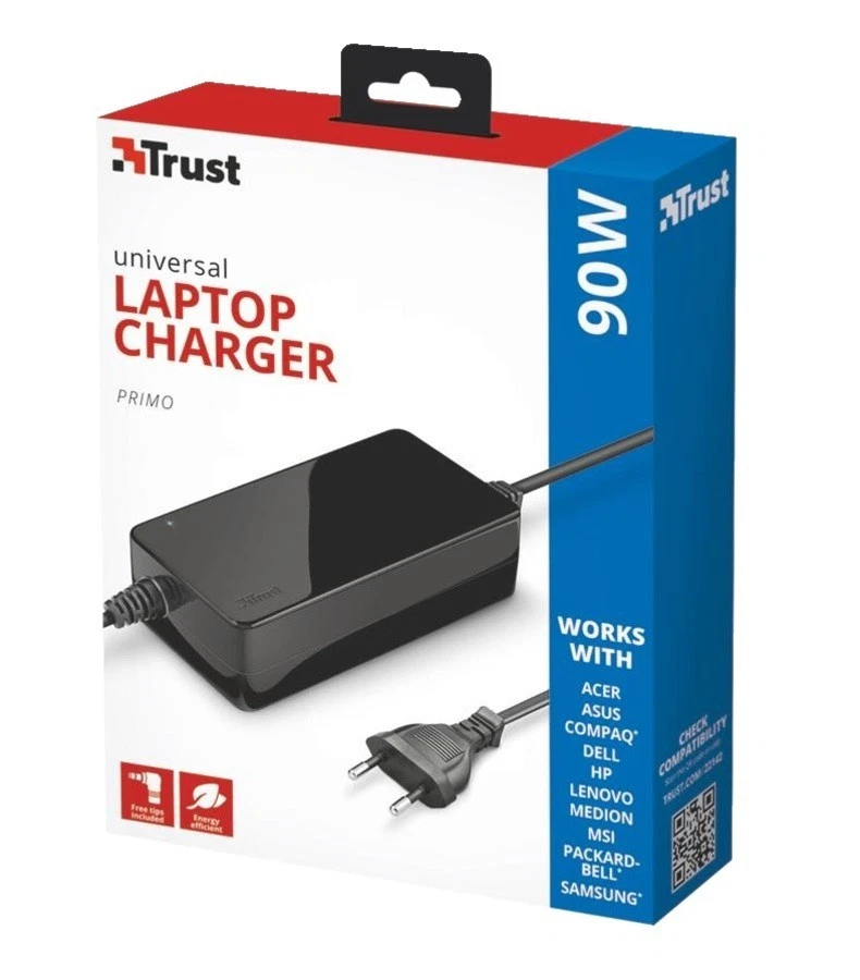 8713439221428 Primo 90W Laptop charger Trust — 第 3/4 张图片