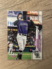 2020 Topps Opening Day Nolan Arenado #38 Image Variation Short Print Rockies SP