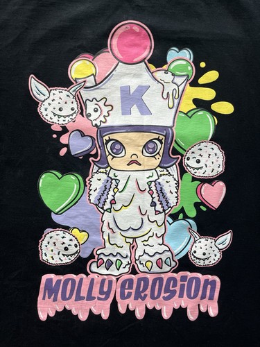 UK’s Q Cumber No. 100 Molly Erosion Graphic Tee Mega Molly Erosion Pop Mart