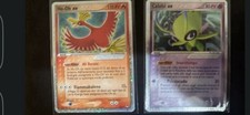 Lot 2 Pokemon Karten Celebi EX & Ho-oh EX Pop2 Rare Ita Perfekt Deutsch