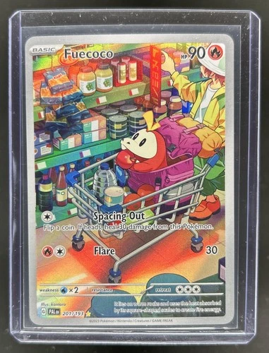 2023 Pokemon SV Paldea Evolved Fuecoco Illustration Rare #201/193