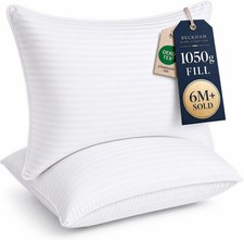 Extra Super Firm PIllows Serta Bed Sleeping Pillow Standard Queen Soft Set of 6