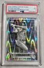 2022 Topps Chrome Sonic B/W Raywave Refractor Shohei Ohtani #! PSA 7