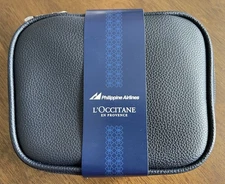 NEW Philippine Airlines Logo Business Class Amenity Kit by L’Occitane 2025 Blue