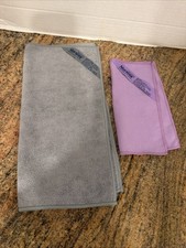 Norwex BacLock Body Cloth  Body And Face Cloth Lot of 2 Microfiber Washcloths