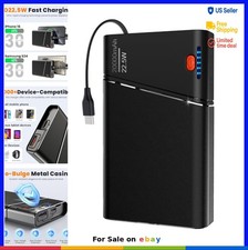 Portable Charger 20000mAh 22.5W PD Fast Charging Power Bank Built-in USB-C