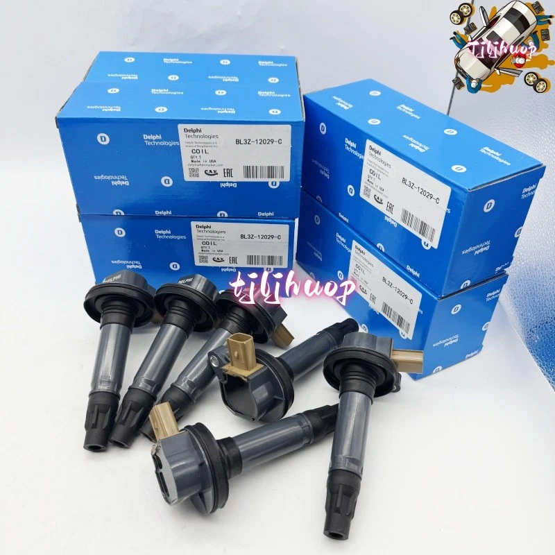 Bobinas de encendido Delphi DG549 BL3Z12029C para Ford F-150 3,5 L V6 2011-2020 6 piezas NUEVO Foto 2 de 4