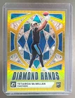 Tetairoa McMillan 2025 Panini Donruss Optic #2 Gold Prizm Diamond Hands RC /10