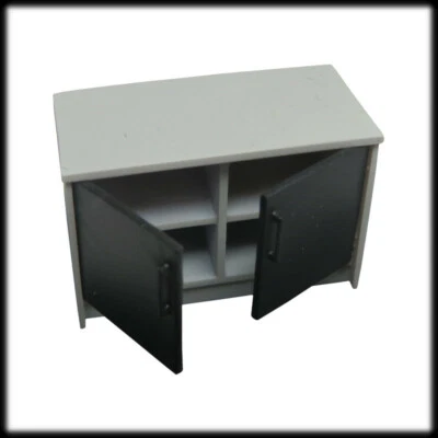 3D PRINTING CORNER 1x 3D Gedruckte BÜROSCHRANKEINHEIT 1:43 Maßstab, Stärke O, 7mm Innenmöbel