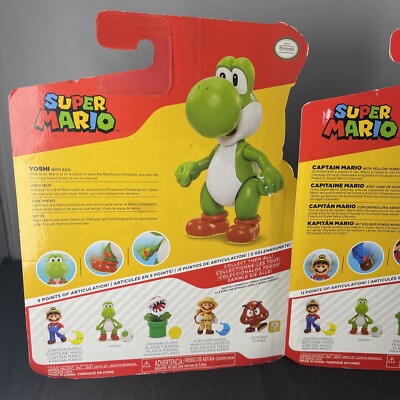Jakks World of Nintendo Super Mario Green Yoshi Figure 4