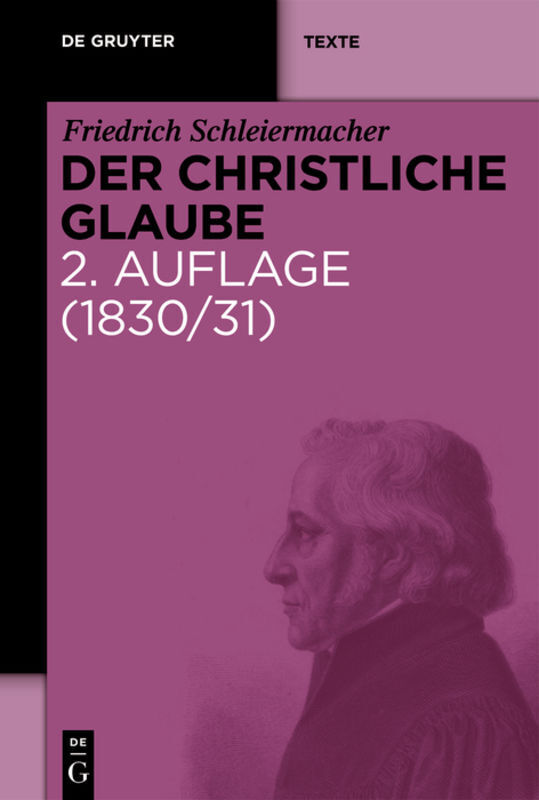 Thumbnail - Der Christliche Glaube | Friedrich Schleiermacher | Deutsch