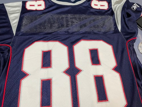 Camiseta para hombre NFL EQUIPMENT onfield Reebok NEW ENGLAND PATRIOTS azul #88 mediana - Imagen 6 de 8
