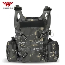 YAKEDA Outdoor blackcp Lightweight training vest