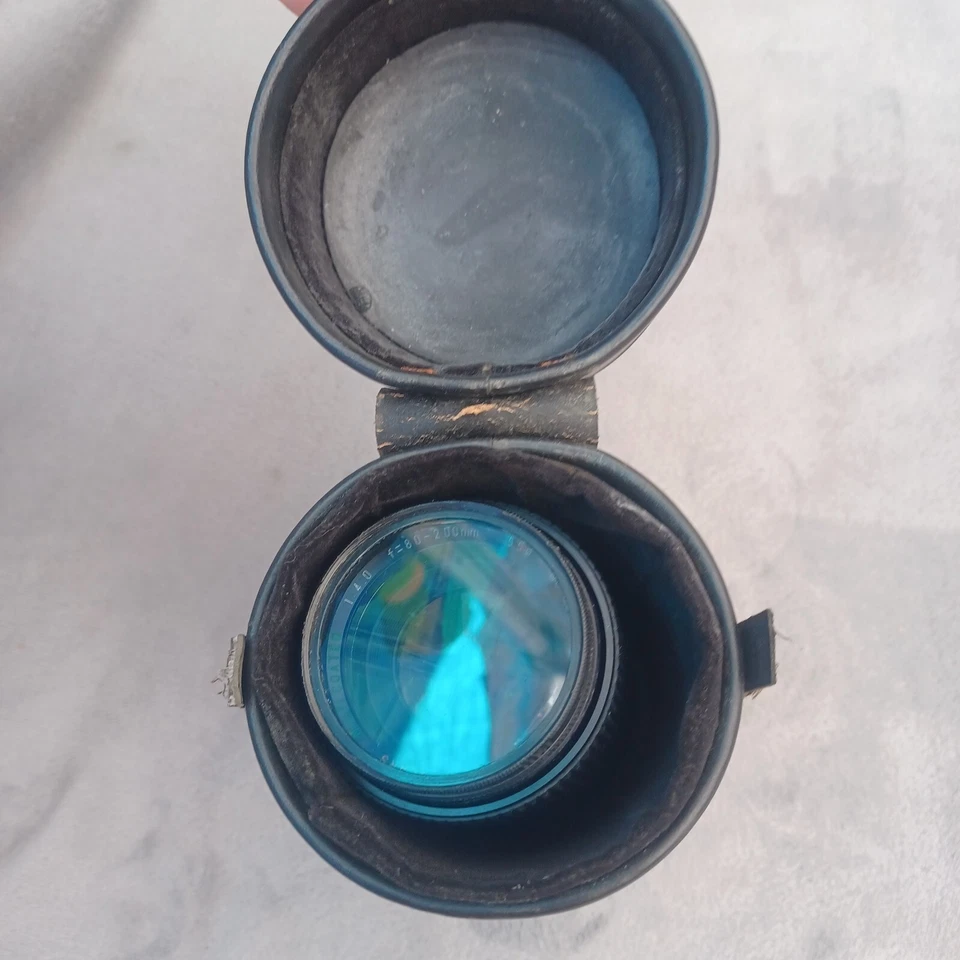 Sears Multicoated Camera Lens 80-200mm f 1:4.0 Auto Zoom Pentax K Mount + Case - Image 3 of 4