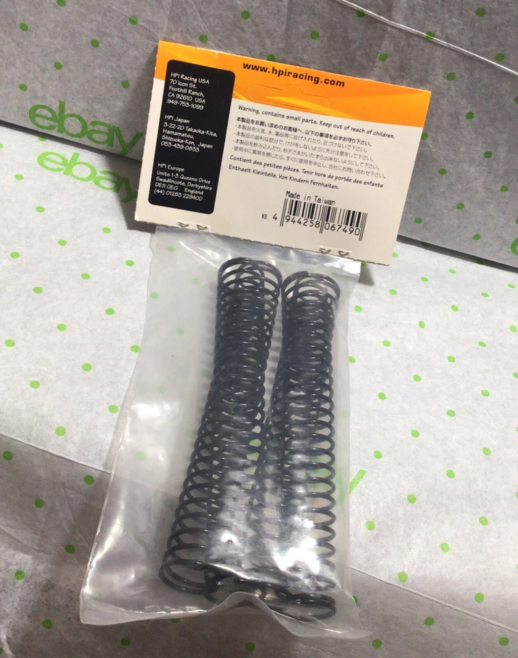 Savage Shock Springs 4 Springs- HPI Racing 6749 - NIB -$15.98 Ships Free - Image 2 of 3