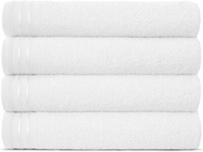4X Extra Large Bath Sheets 100% Egyptian Cotton 450 GSM Soft Big Bath Towels